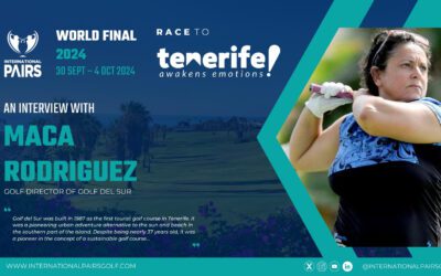 Interview with the with Maca Rodríguez, Golf Director of Golf del Sur, the official golf course of the 2024 World Final